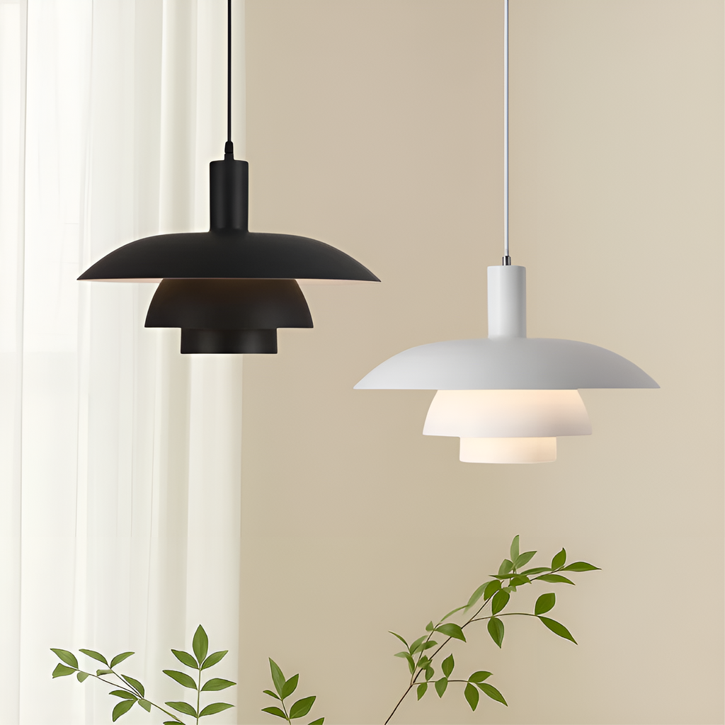 Lampada a sospensione in design danese – Semplice e stilosa per sala da pranzo e soggiorno
