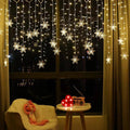 Illuminazione a LED per tende di Natale – Illuminazione decorativa e riutilizzabile per feste