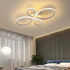 Brisa Moderno LED Multi Anelli Plafoniera, Marrone/Bianco