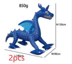 Palla di Natale Gonfiabile 60 cm – Decorazione Natalizia in PVC Resistente alle Intemperie per Esterni