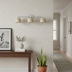 Applique da Parete in Ottone Chroma Dome per Bagno Moderno