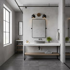Applique da Parete in Ottone Chroma Dome per Bagno Moderno