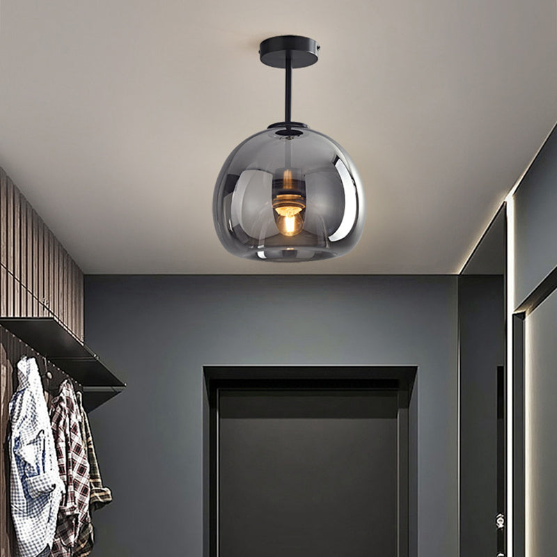 Rhea Lampada da Soffitto/Sospensione in Vetro Semi-Flusso