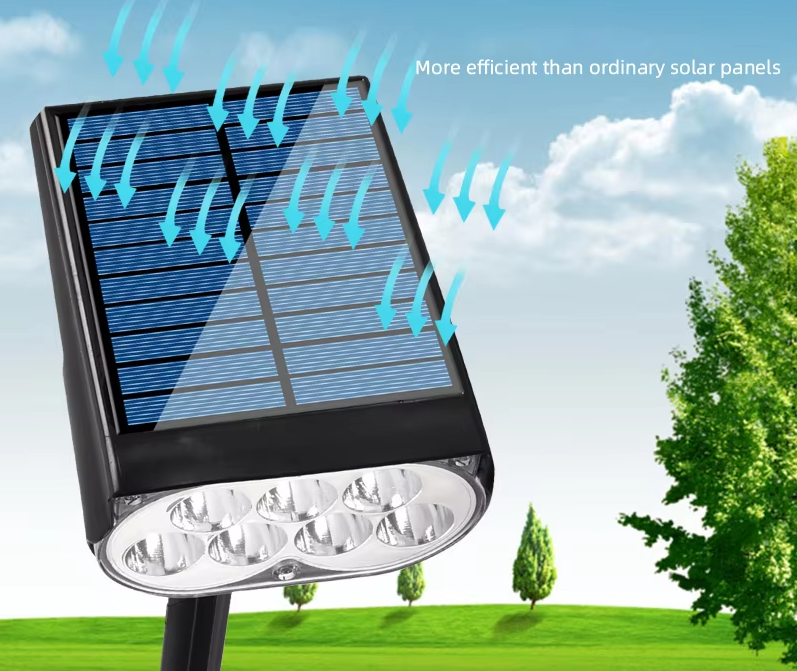 SOLARFORCE 7LED Faro Solare Regolabile