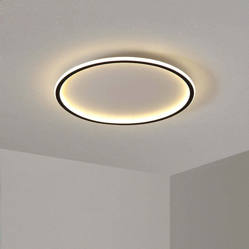 Quasso Flush Mount Ceiling Light Moderno LED Rotondo