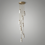 Lampadario in Alabastro Spagnolo