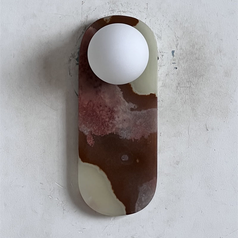 Lampada da Parete Lucie Onyx ∅ 10 cm x H 27 cm