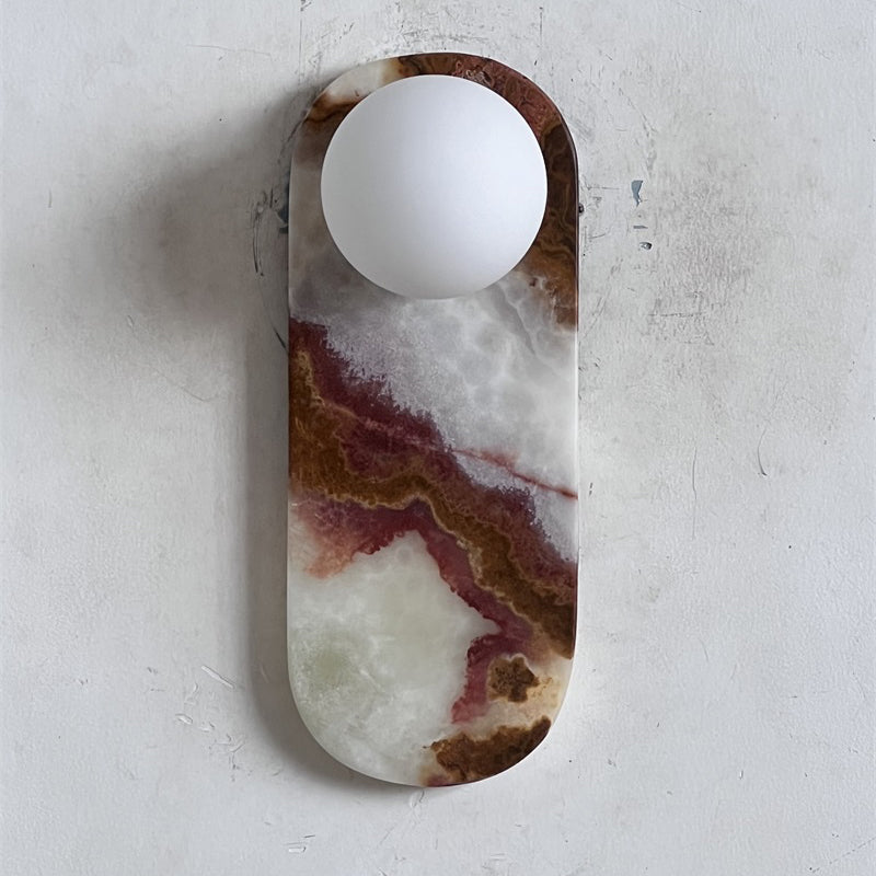 Lampada da Parete Lucie Onyx ∅ 10 cm x H 27 cm