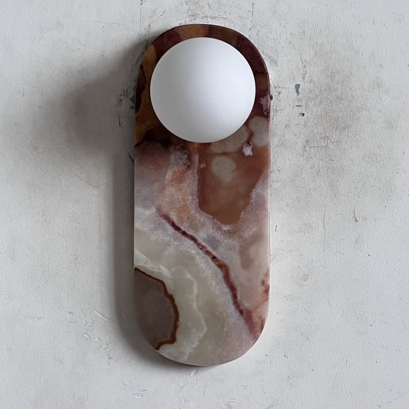 Lampada da Parete Lucie Onyx ∅ 10 cm x H 27 cm