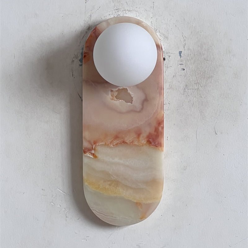 Lampada da Parete Lucie Onyx ∅ 10 cm x H 27 cm