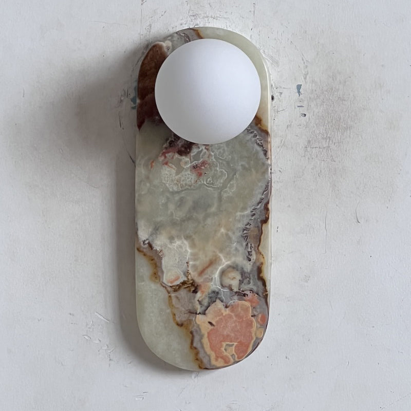 Lampada da Parete Lucie Onyx ∅ 10 cm x H 27 cm
