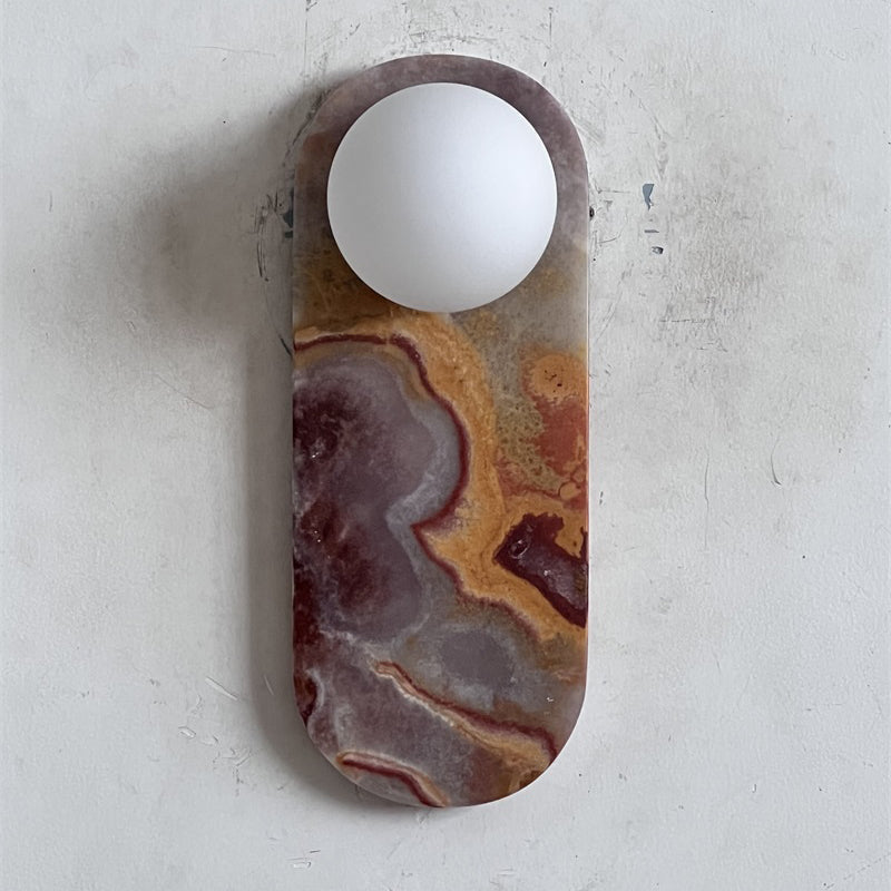 Lampada da Parete Lucie Onyx ∅ 10 cm x H 27 cm