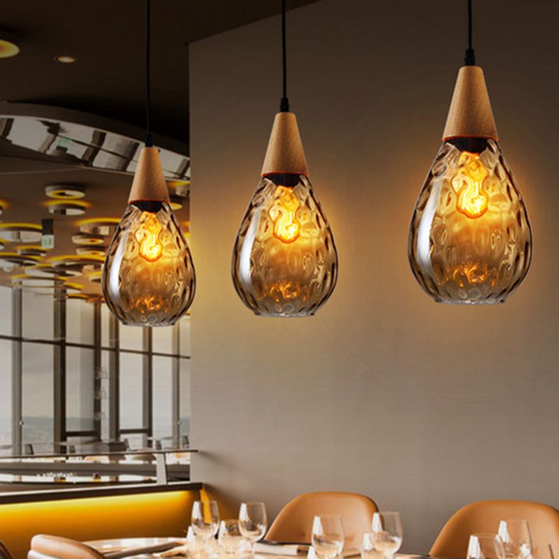 AuraDrop - Lampada a Sospensione LED Ispirata al Vintage con Design Elegante