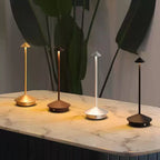 LumaTouch – Lampada da Tavolo LED Ricaricabile con Dimming Continuo