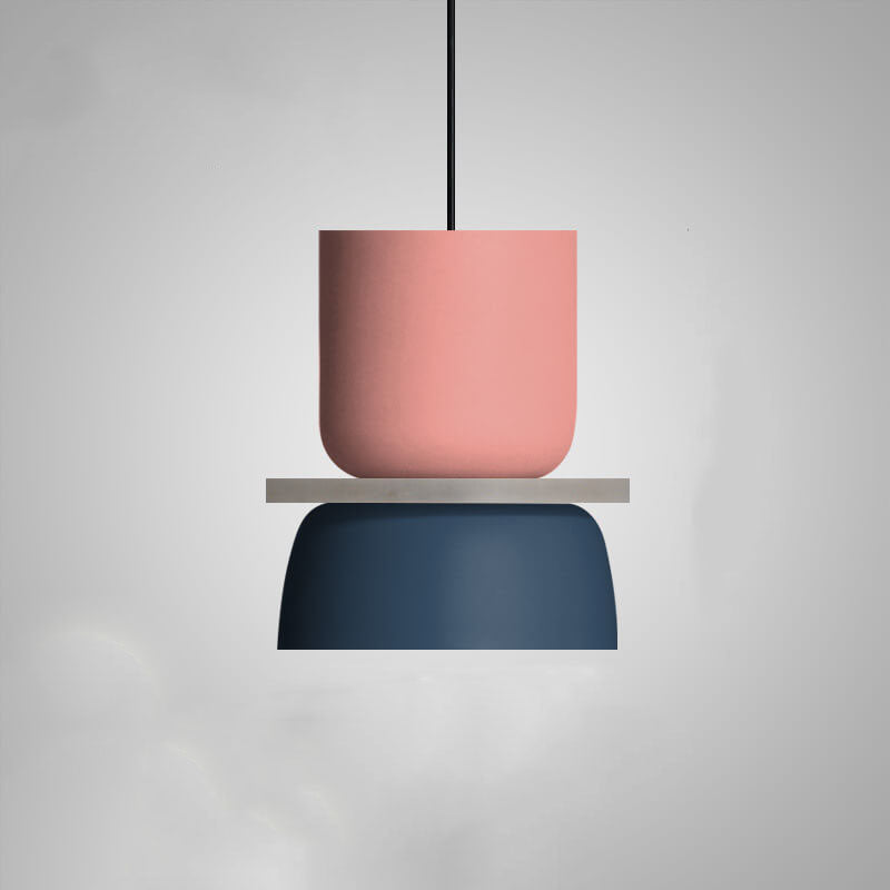 Lampadario LED Nordic Colorato a 1 Luce