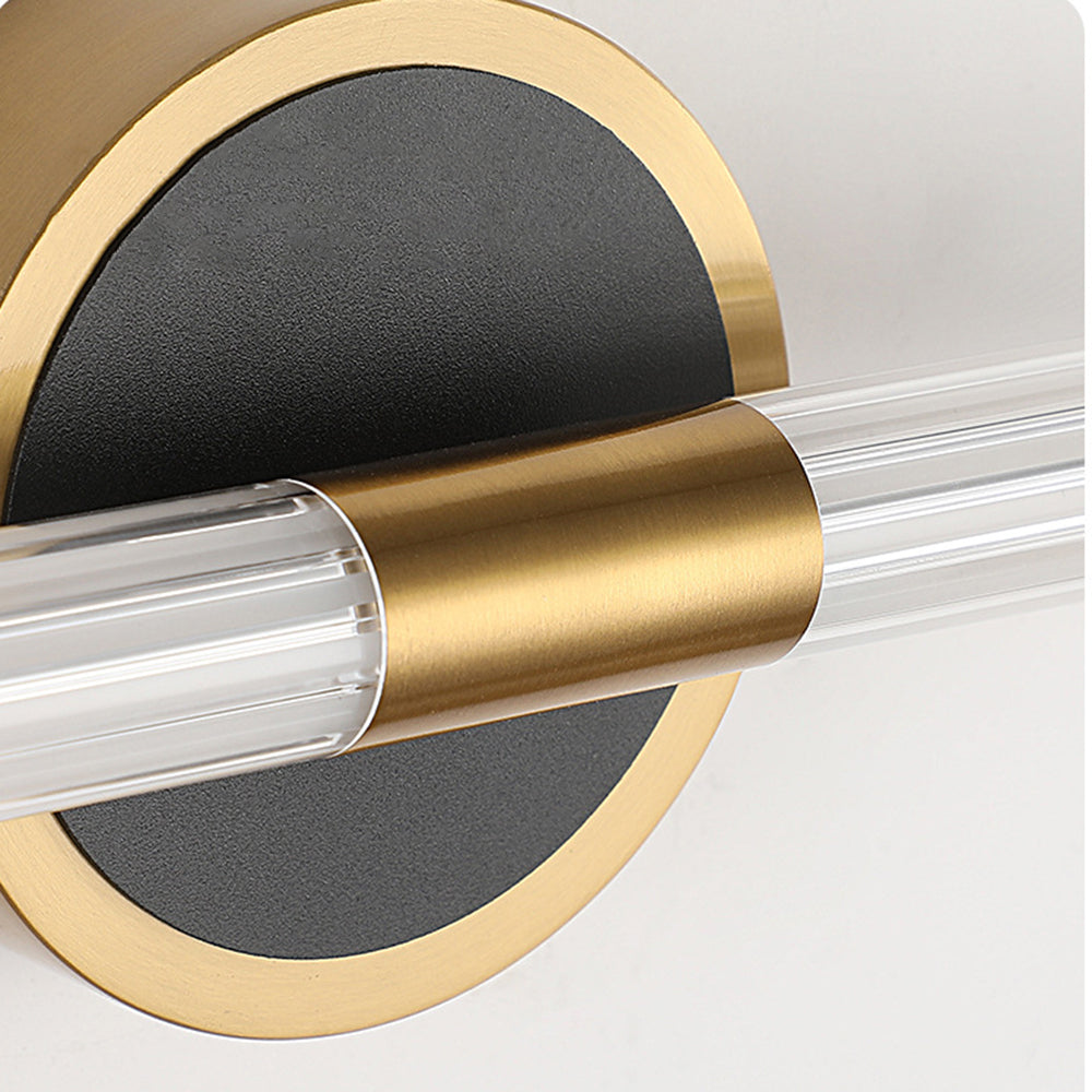 Lampada da Parete Frontale con Specchio Lineare Designer Arisha