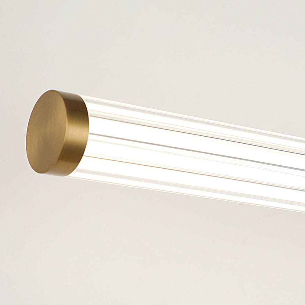 Lampada da Parete Frontale con Specchio Lineare Designer Arisha