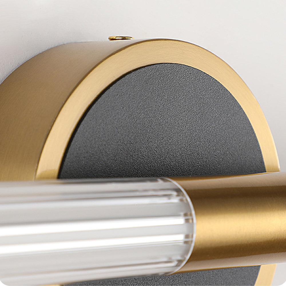 Lampada da Parete Frontale con Specchio Lineare Designer Arisha