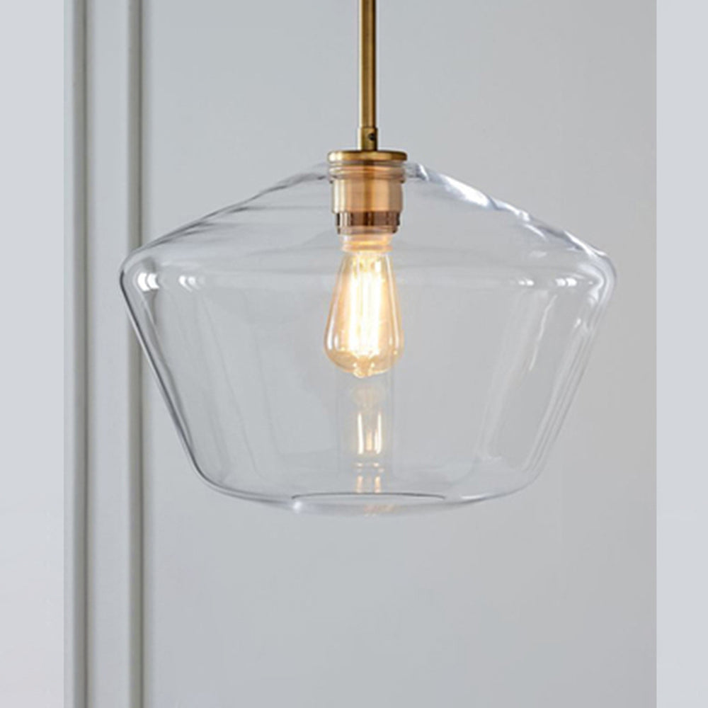 Lampada a sospensione in vetro cristallo Prism
