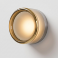 Applique LED da Parete Rotonda in Vetro Lampada Moderna per Camera e Soggiorno