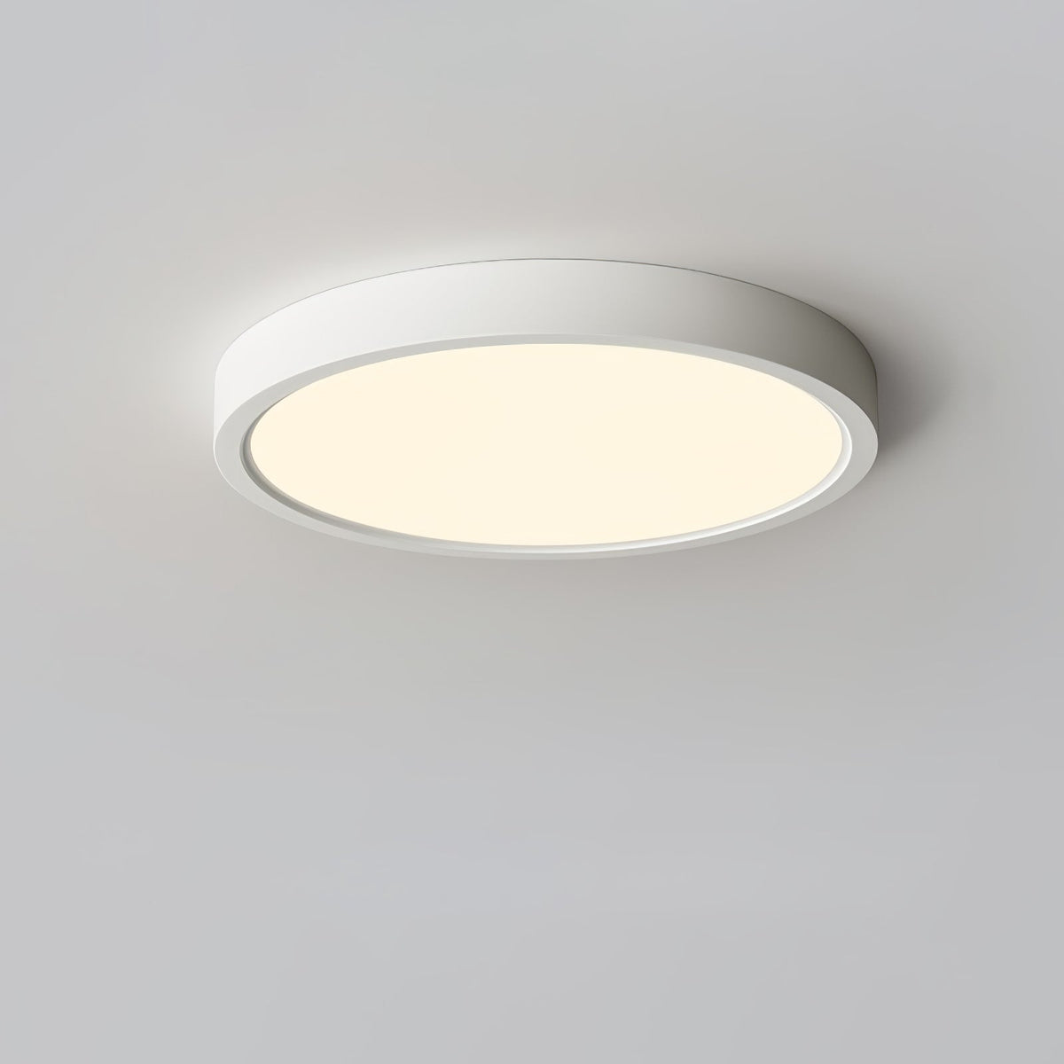 Lampada da soffitto rotonda in acrilico ultra sottile