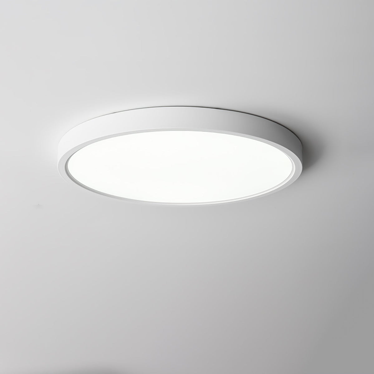 Lampada da soffitto rotonda in acrilico ultra sottile