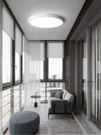 Lampada da soffitto rotonda in acrilico ultra sottile