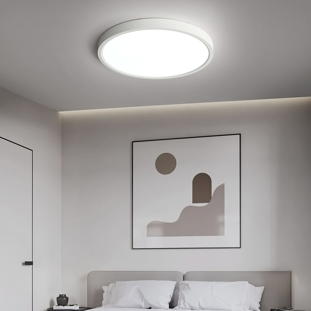 Lampada da soffitto rotonda in acrilico ultra sottile