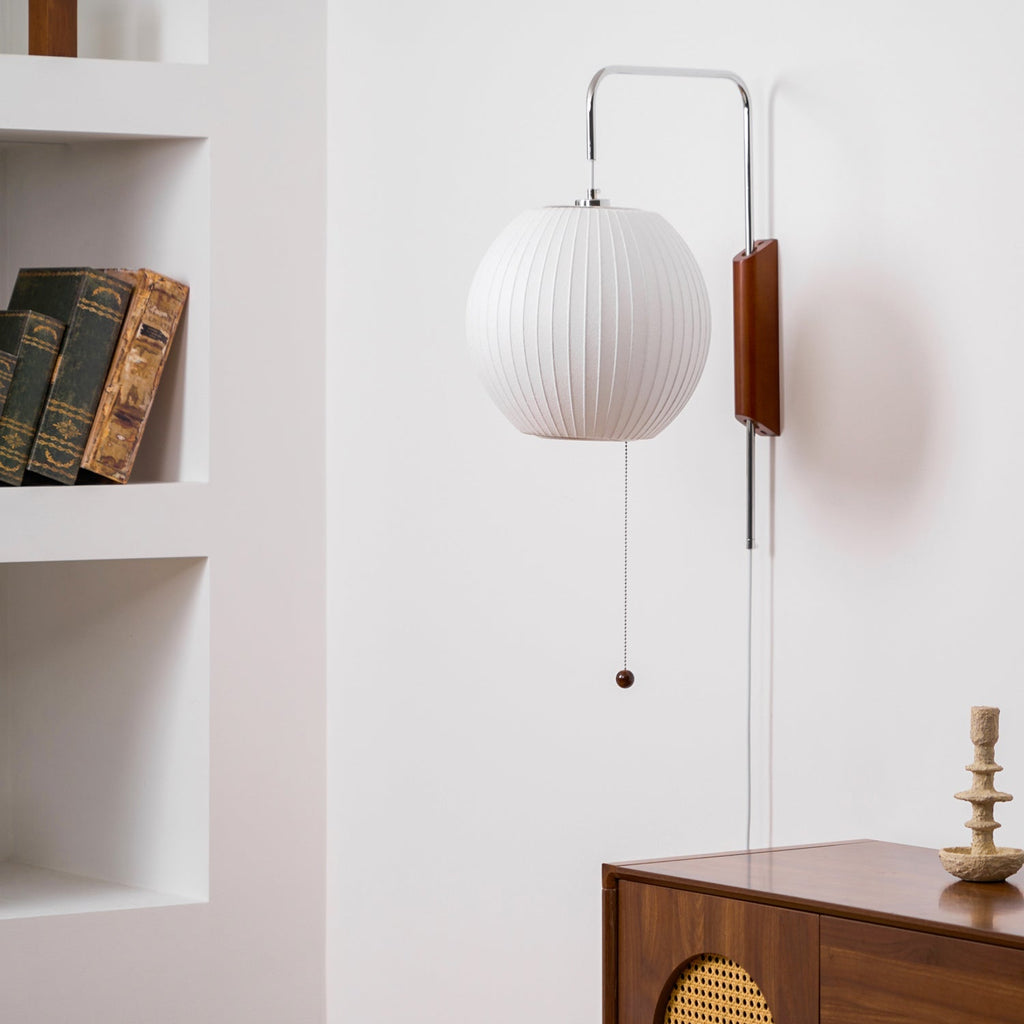 Applique a Bolle Regolabile con Cavo Plug-In