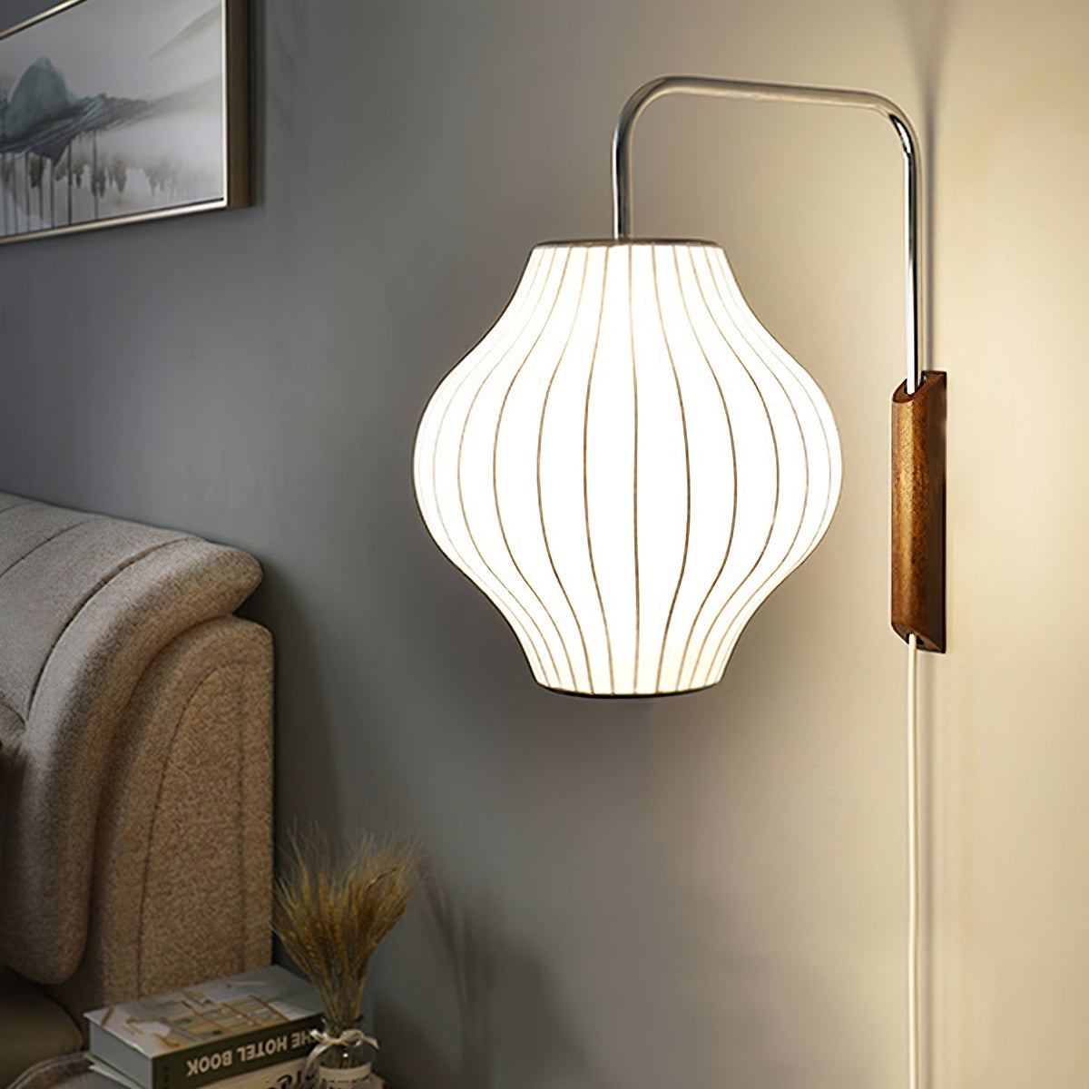 Applique a Bolle Regolabile con Cavo Plug-In