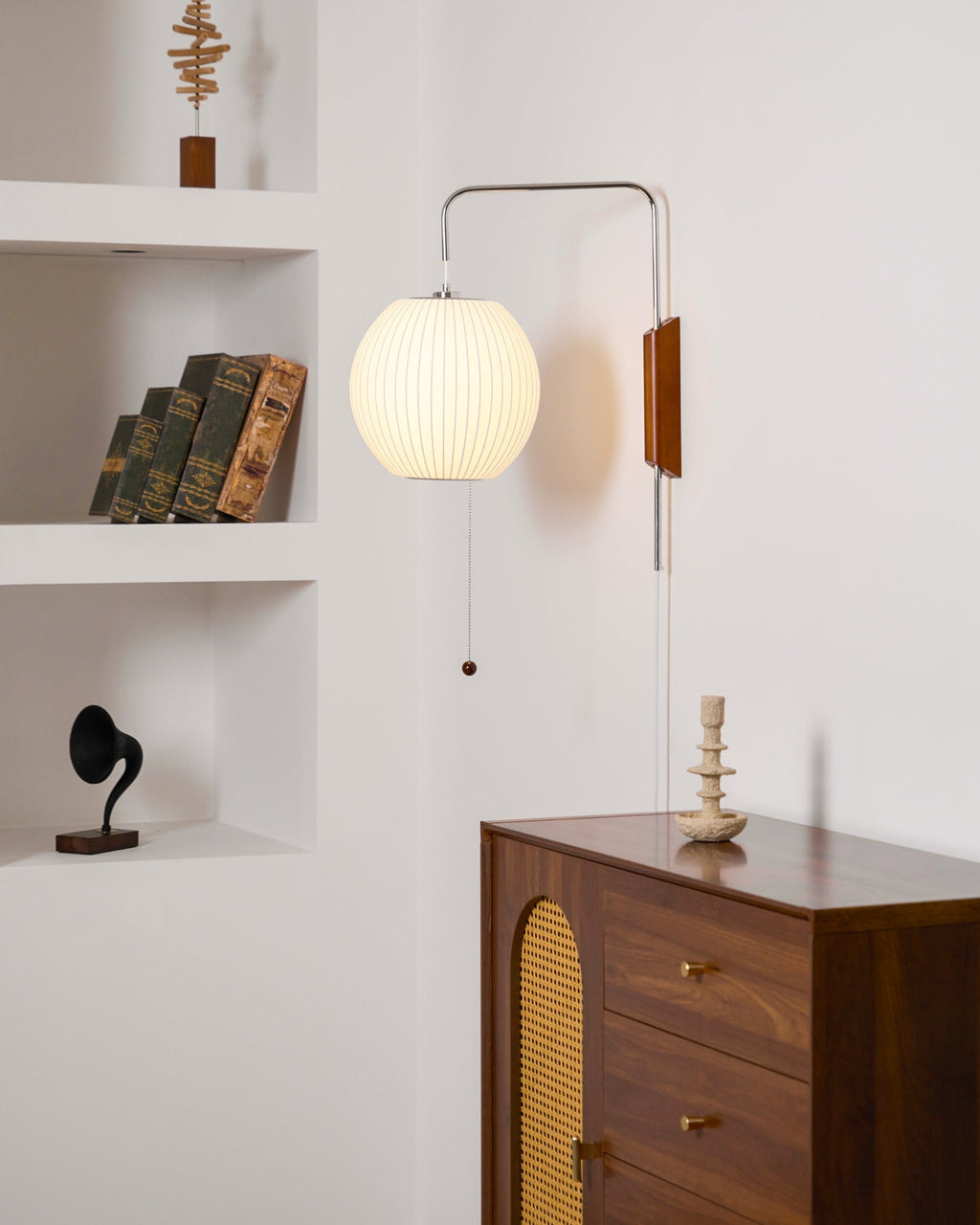 Applique a Bolle Regolabile con Cavo Plug-In