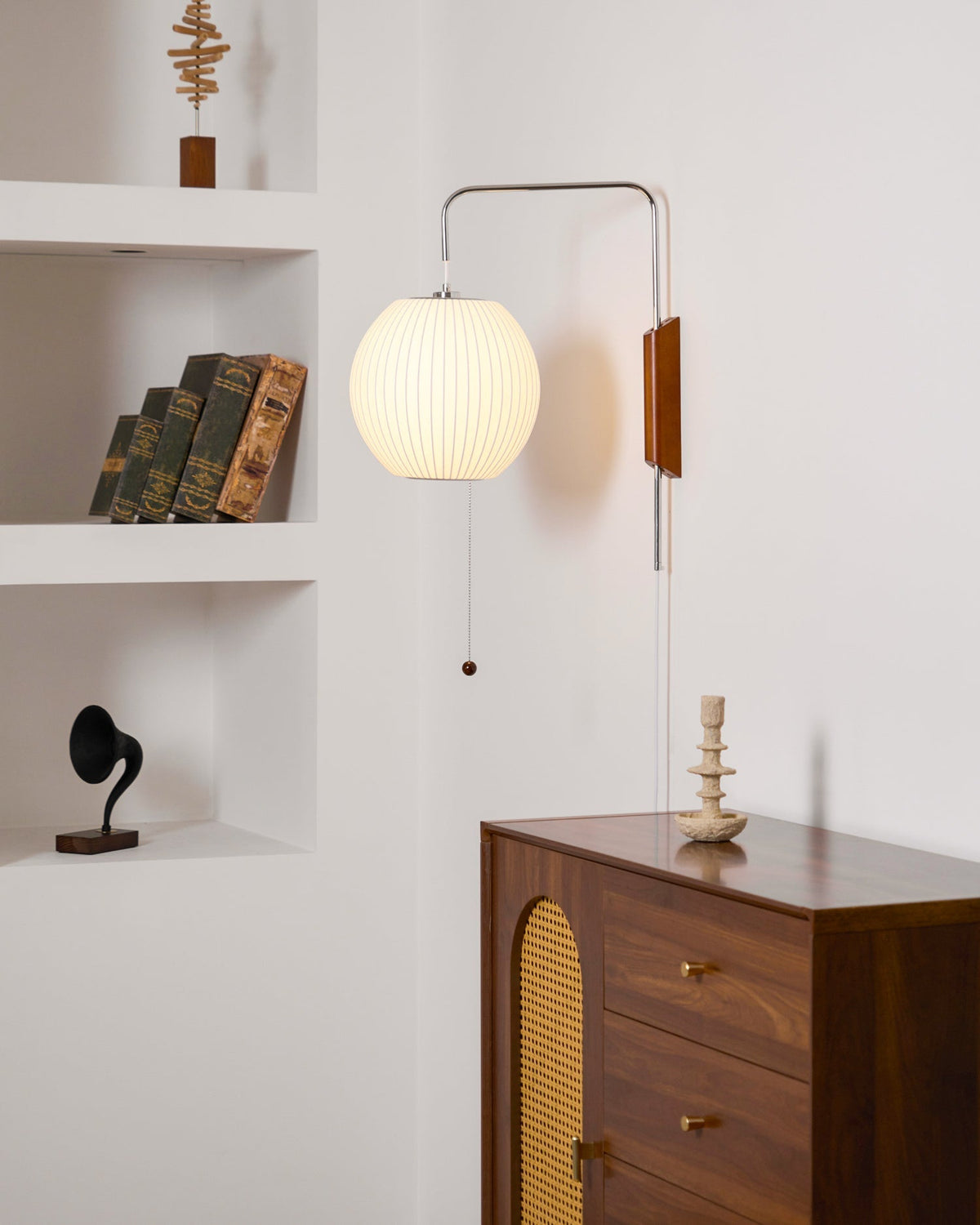 Applique a Bolle Regolabile con Cavo Plug-In