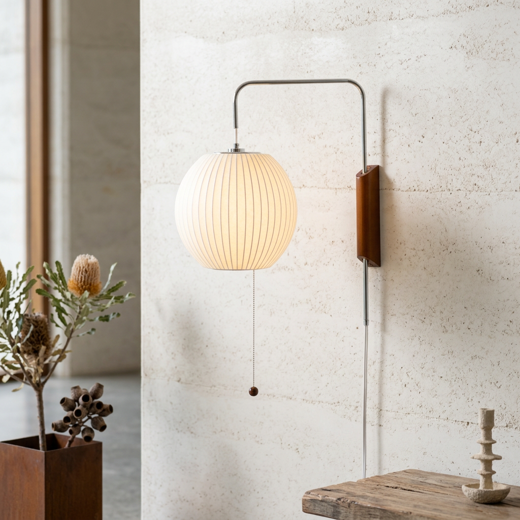 Applique a Bolle Regolabile con Cavo Plug-In