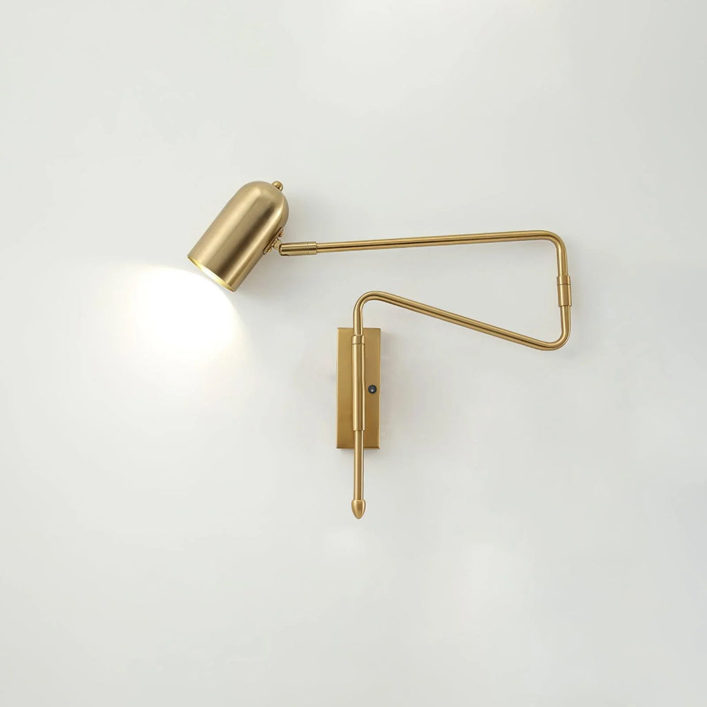 Lampada da Parete da Lettura con Braccio Regolabile