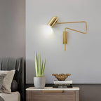 Lampada da Parete da Lettura con Braccio Regolabile