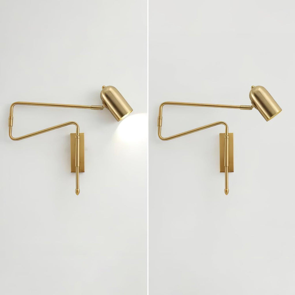 Lampada da Parete da Lettura con Braccio Regolabile