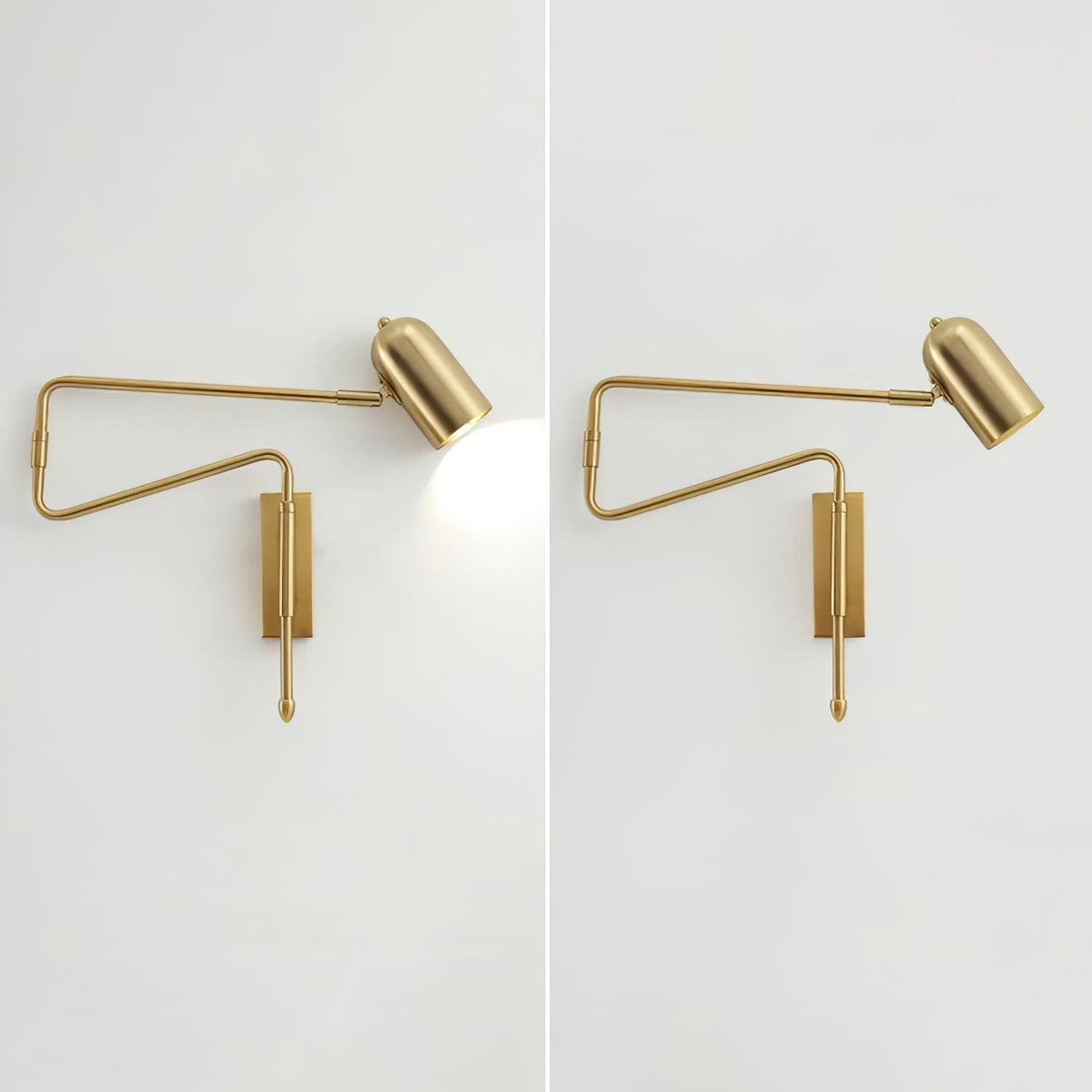 Lampada da Parete da Lettura con Braccio Regolabile