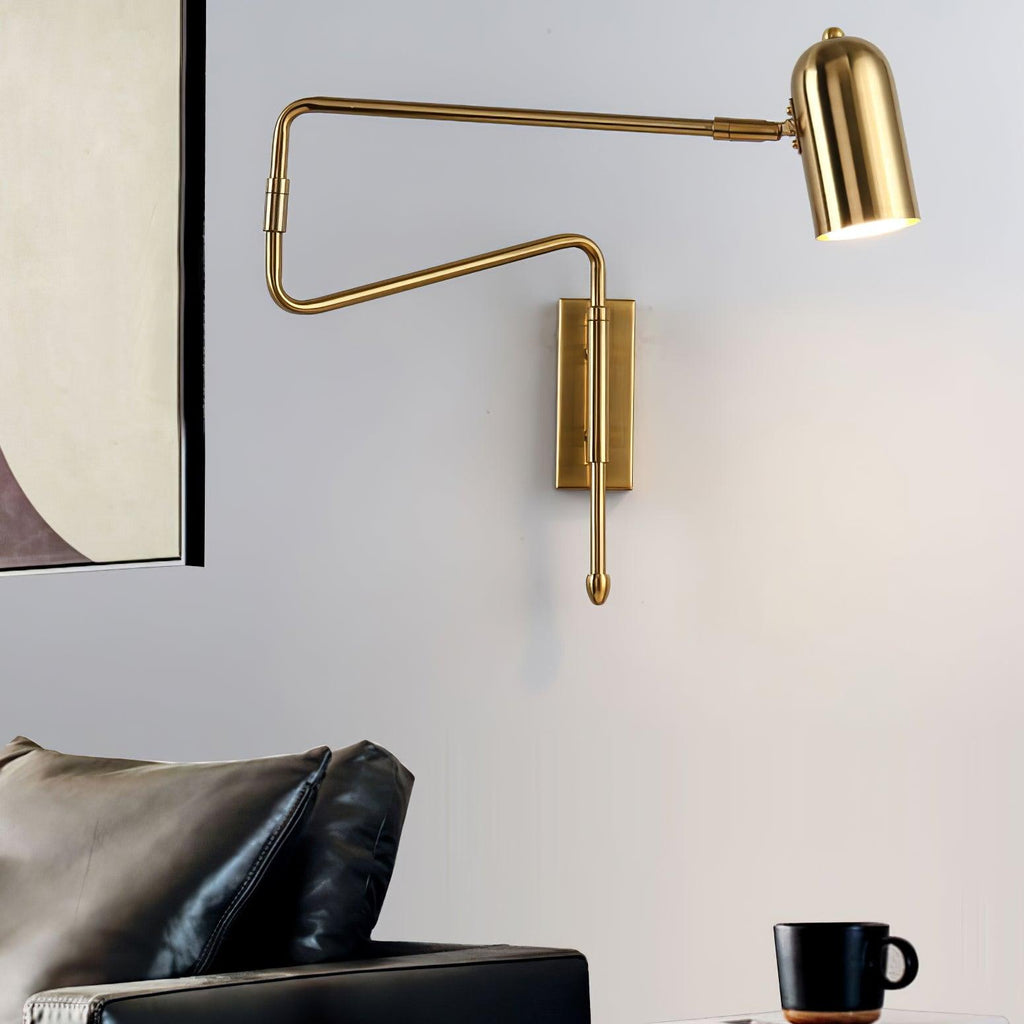 Lampada da Parete da Lettura con Braccio Regolabile