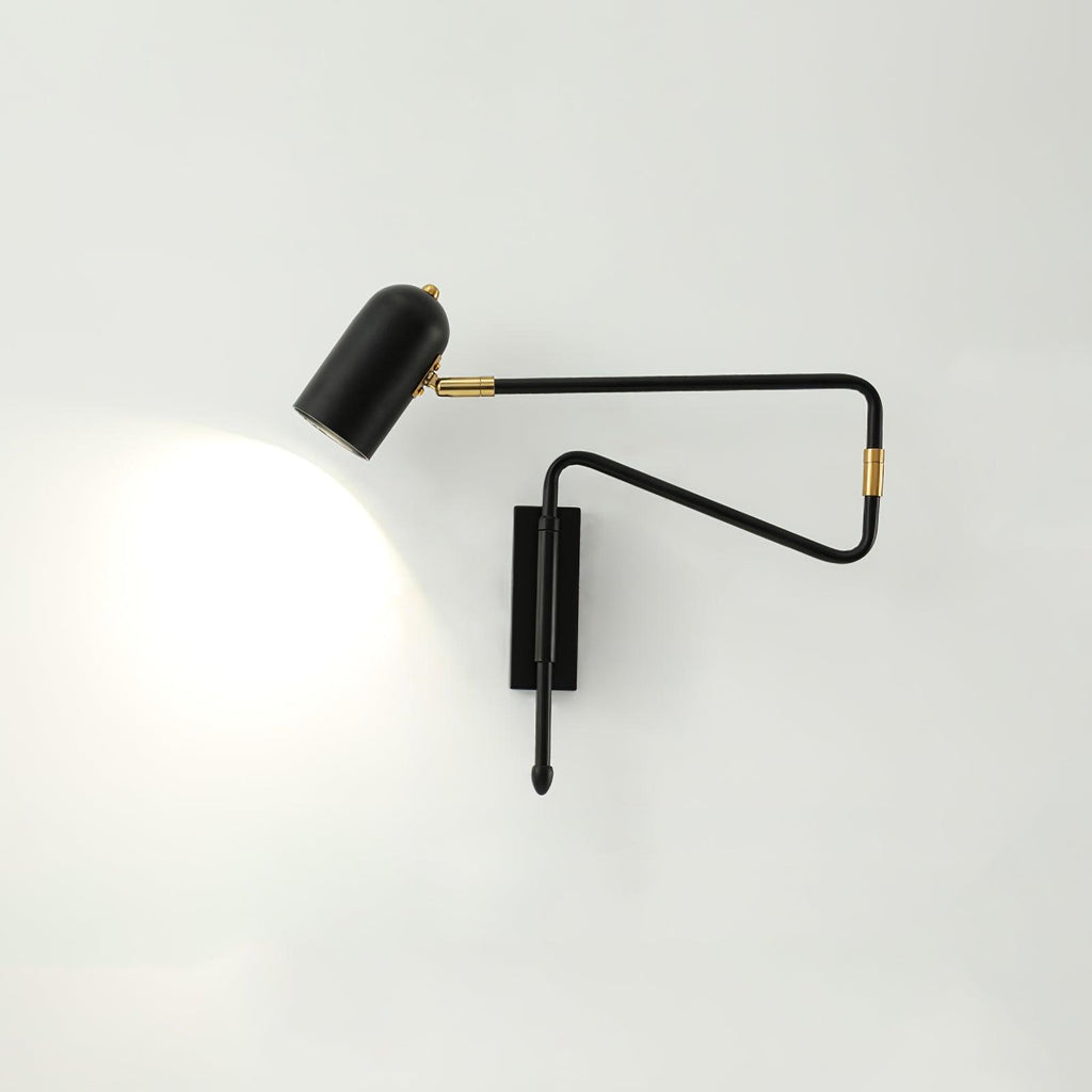 Lampada da Parete da Lettura con Braccio Regolabile