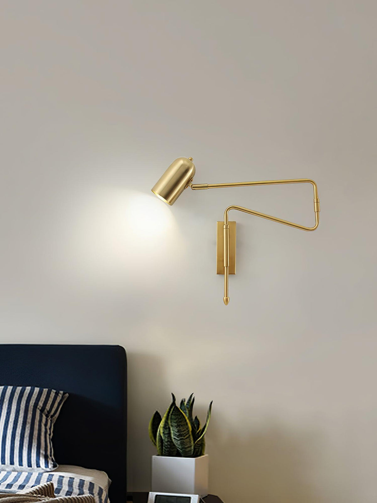 Lampada da Parete da Lettura con Braccio Regolabile