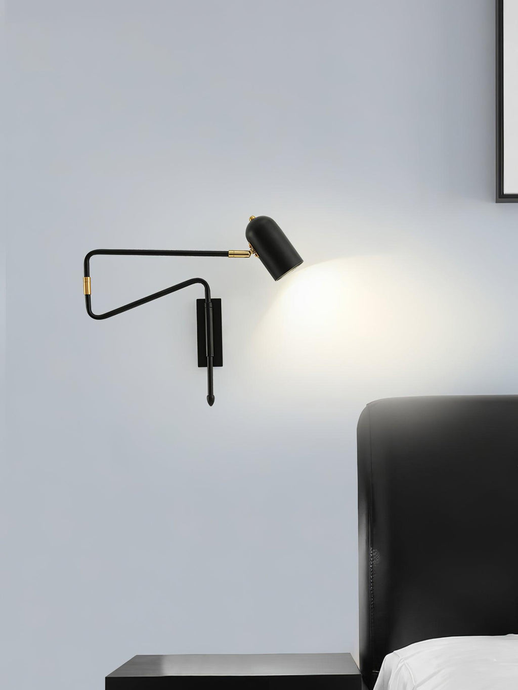 Lampada da Parete da Lettura con Braccio Regolabile