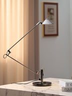 Lampada da scrivania nera regolabile
