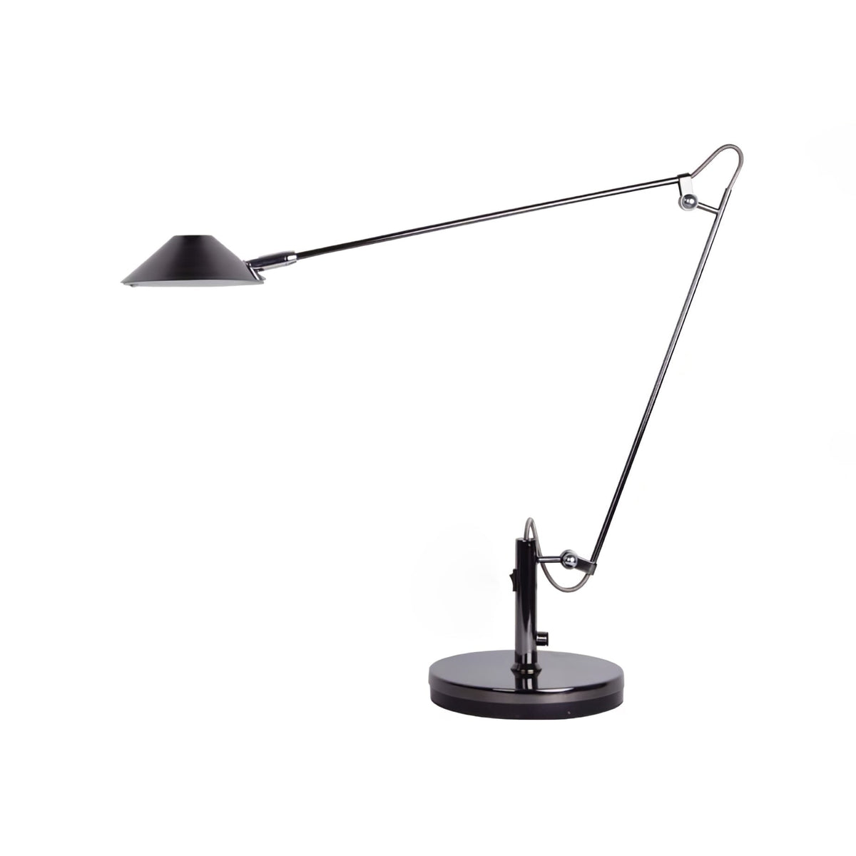 Lampada da scrivania nera regolabile