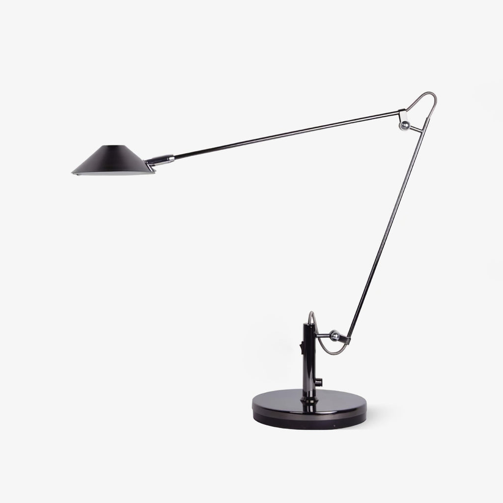 Lampada da scrivania nera regolabile
