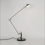 Lampada da scrivania nera regolabile