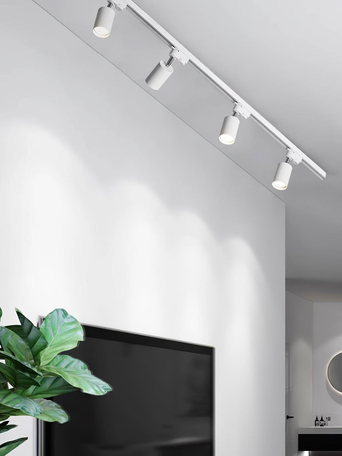 Faretto Regolabile per Soffitto a Binario