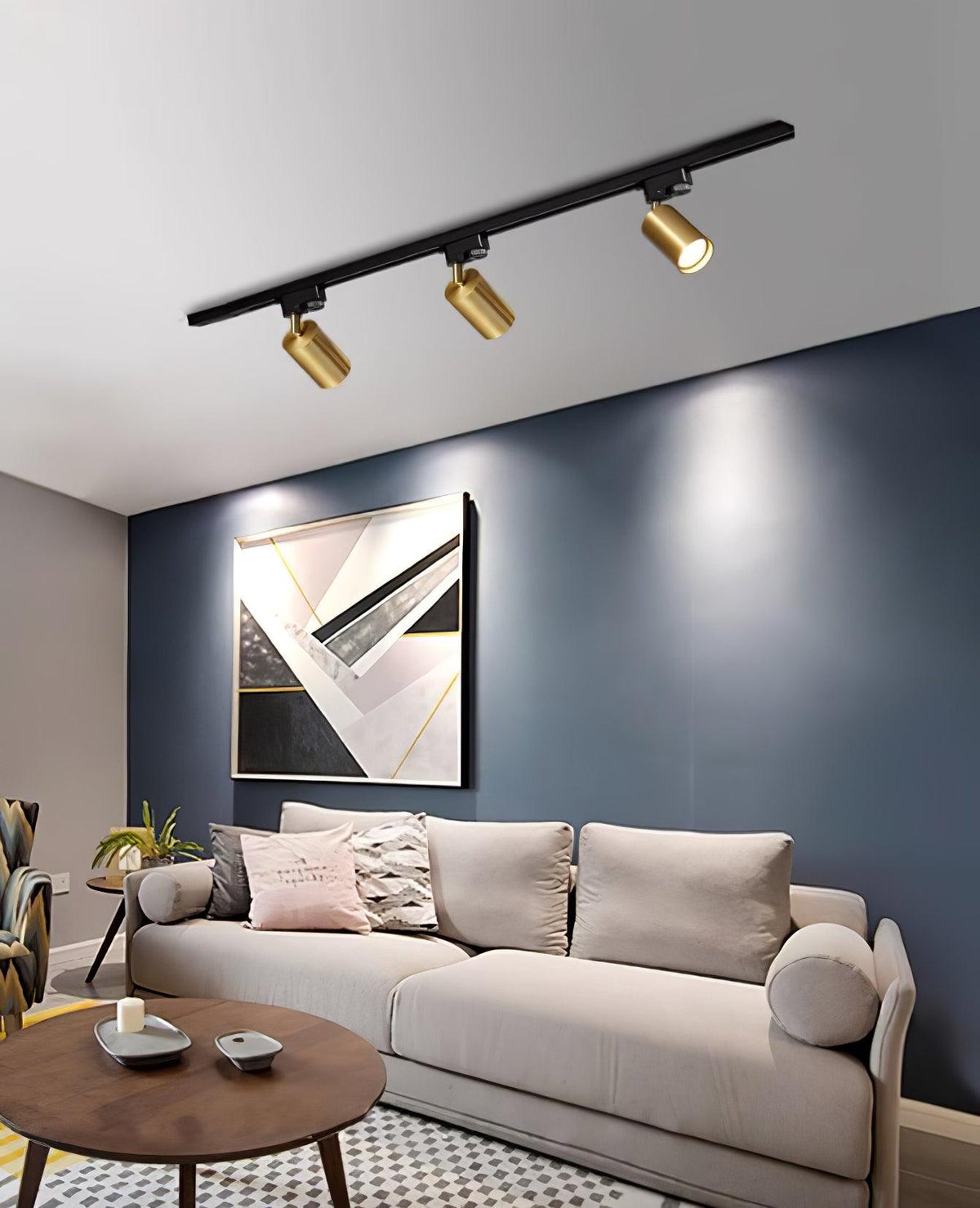 Faretto Regolabile per Soffitto a Binario