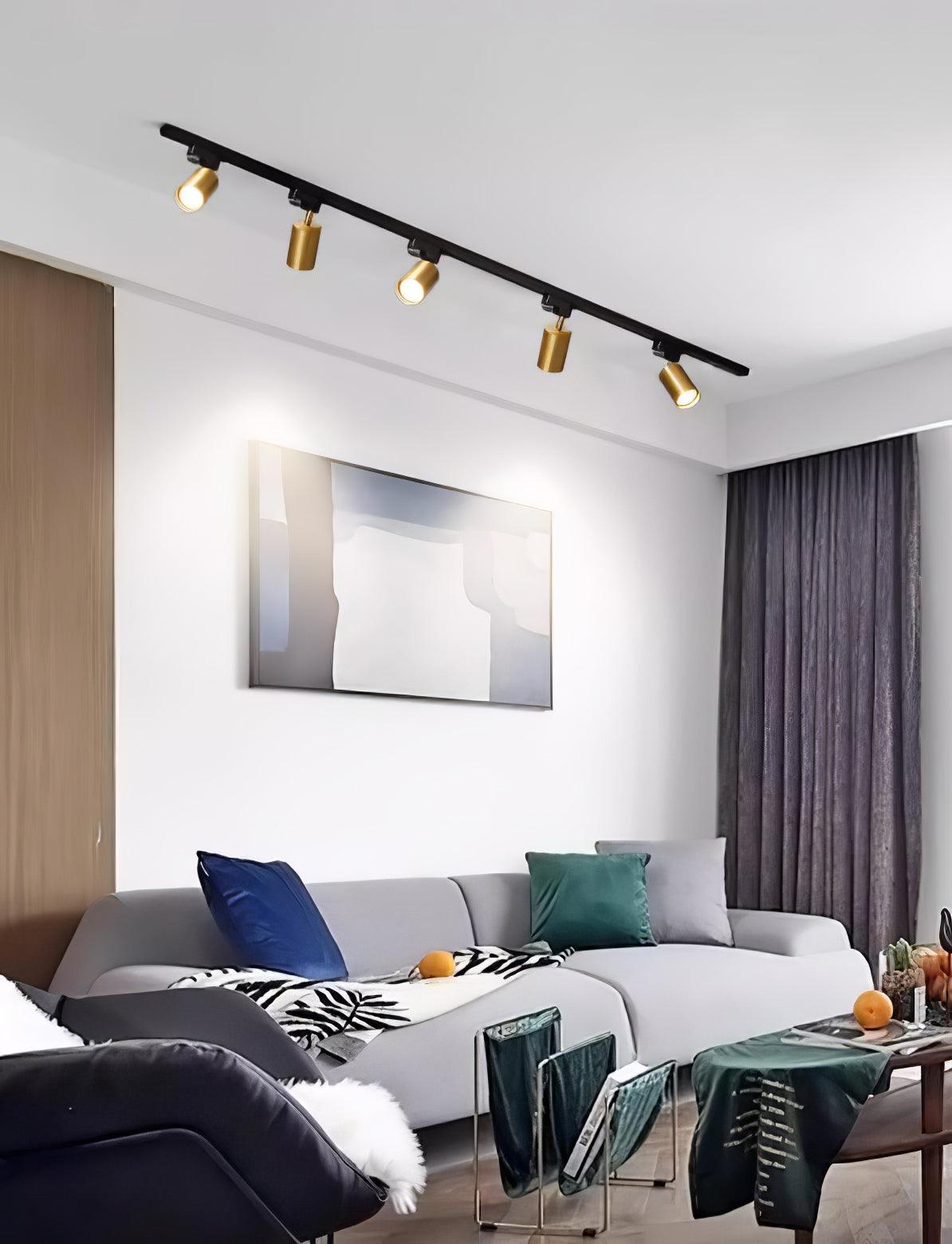 Faretto Regolabile per Soffitto a Binario