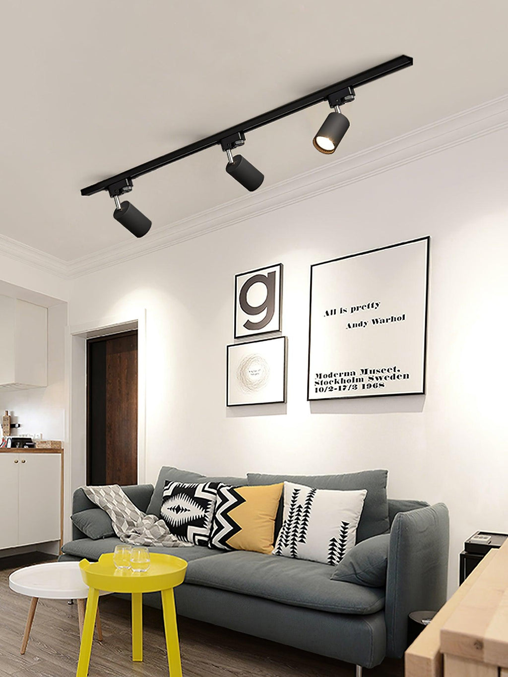 Faretto Regolabile per Soffitto a Binario