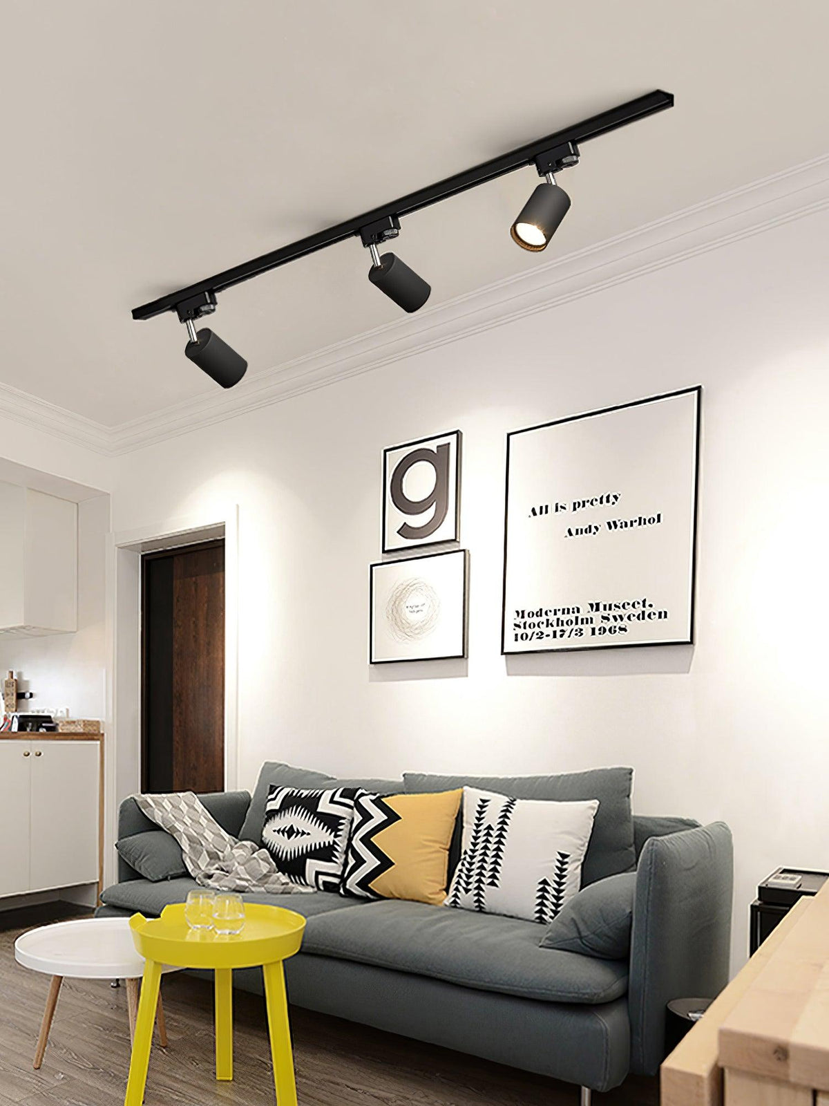 Faretto Regolabile per Soffitto a Binario